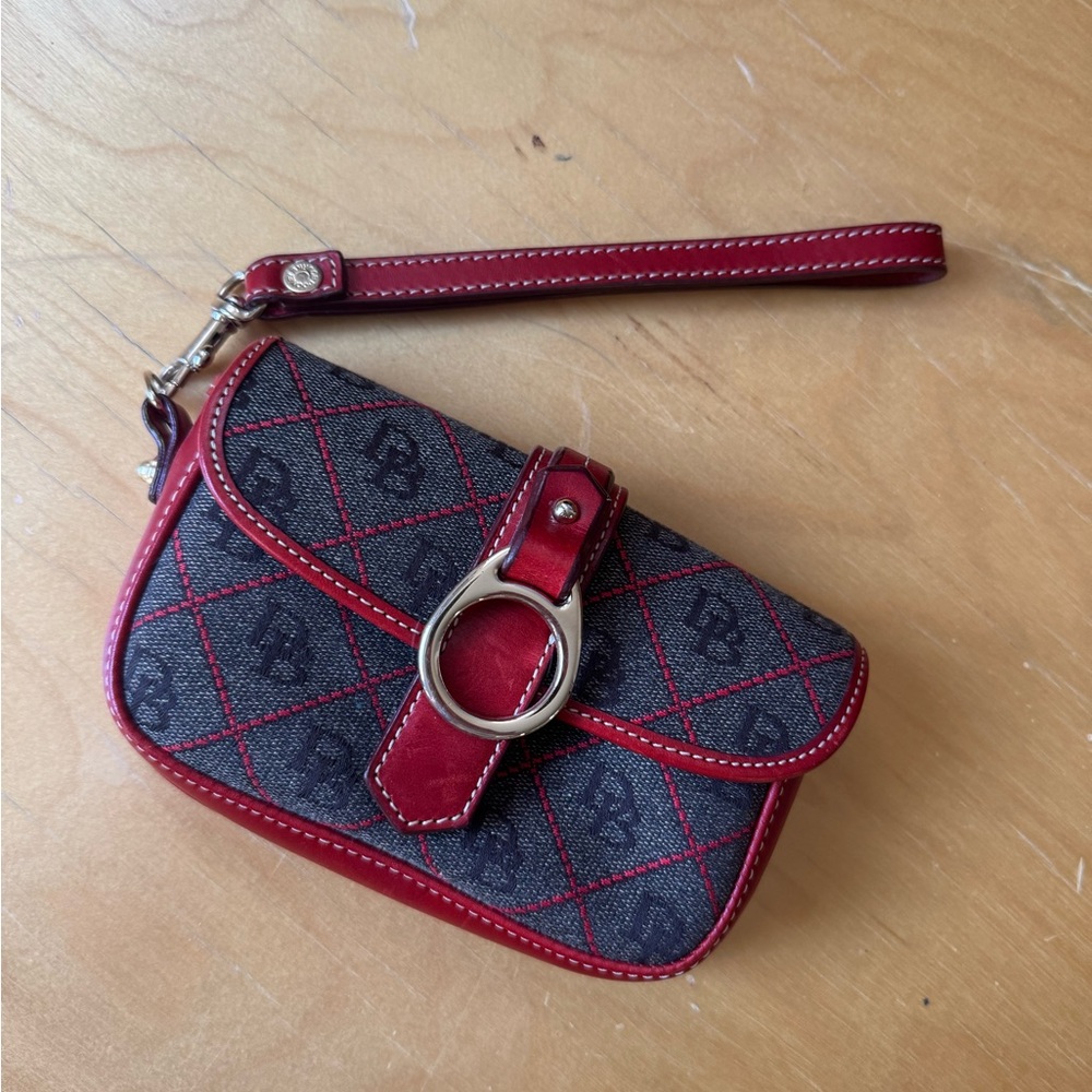 Red Dooney & Bourke wristlet